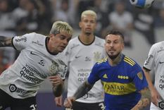 Boca y Corinthians disputaron la ida de los octavos de final de la Libertadores.
