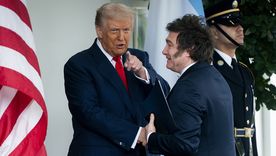 Javier Milei y Donald Trump en la Casa Blanca Javier Milei y Donald Trump en la Casa Blanca