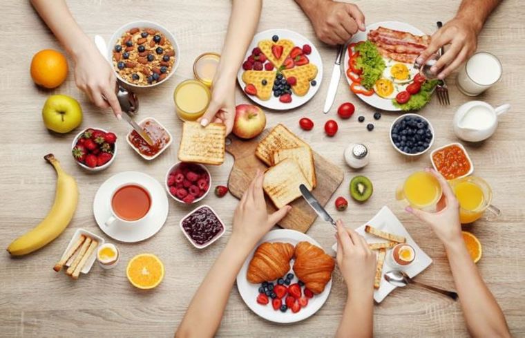 Desayuno. Foto: Shutterstock