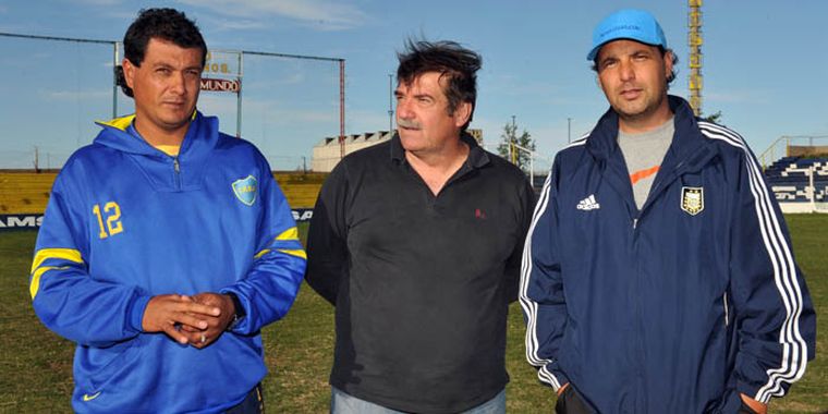 Merlo, Carrizo y Chesak. Foto: Pablo Matar/Mediamza.com