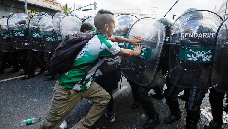 Se hizo hincapié en la manifestación del miércoles pasado Foto: EFE