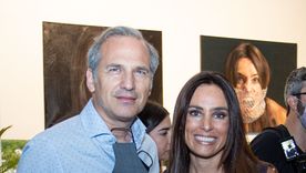Javier Iturrioz junto a Florencia Aise. Foto: Gentileza