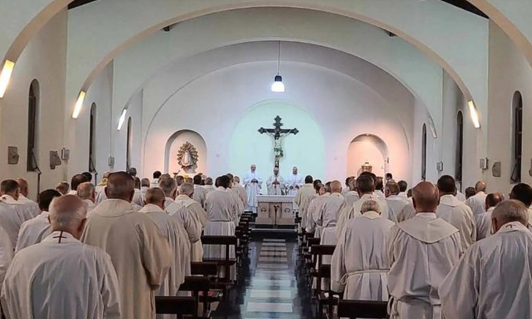 Los obispos de todo el país concluyen hoy la asamblea plenaria. Foto: AICA