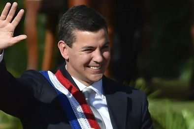 MDZol | Santiago Peña llega después de haber sido ministro de Hacienda de Paraguay. Foto: GETTY IMAGES