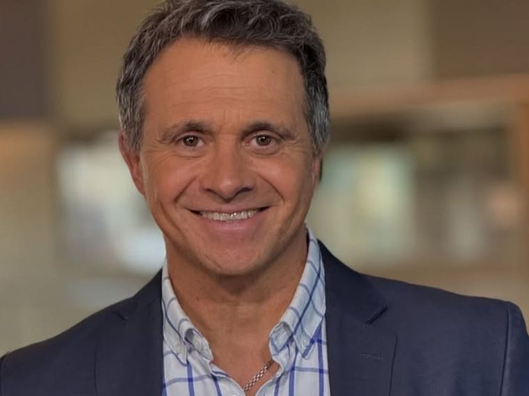 Sergio Lapegüe convenció a un viejo compañero de TN y se lo lleva a América con él. Foto: Instagram @sergiolapegue
