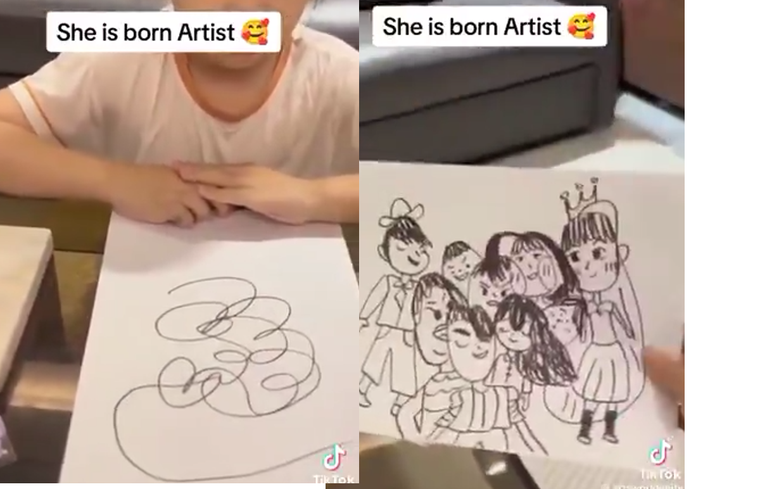 La niña asombró a todos los usuarios de redes sociales. Foto: Archivo