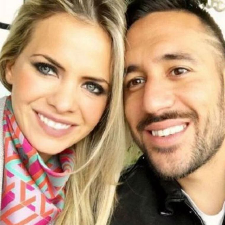 Alejandra Maglietti y Jonás Gutiérrez