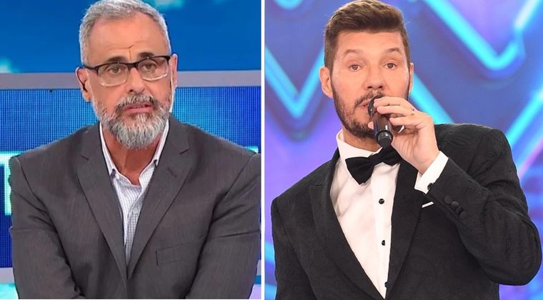 Jorge Rial y Marcelo Tinelli
