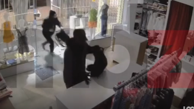 Los delincuentes perpetraron el robo en un local comercial de Luján de Cuyo.&nbsp;