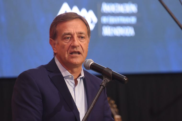 Rodolfo Suarez. Foto: Gobierno de Mendoza