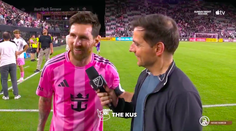 Messi y una elusiva respuesta. Foto: Captura