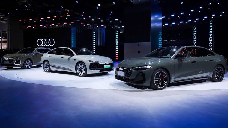 Así son los 5 nuevos autos de Audi Foto: Audi