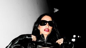 Lali abraza el color negro. Foto: Fuente: Instagram