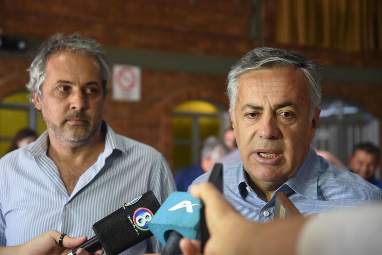 Alfredo Cornejo atacó duramente al intendente de Tunuyán. Foto: Prensa UCR