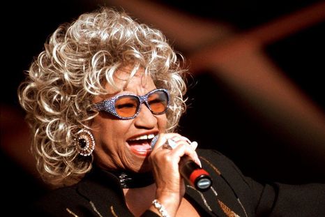 "La reina de la salsa" en el Festival de Jazz de Nueva Orleans de 2001.