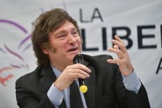 Javier Milei apuntó contra Gabriel Martino por la corrida cambiaria del martes Foto: Noticias Argentinas