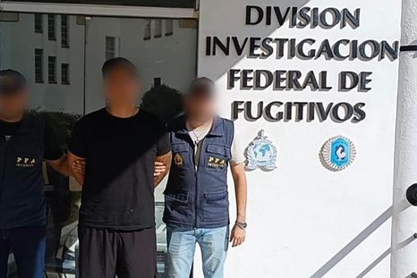 Joven detenido por estafa piramidal Foto: Ministerio de Seguridad de la Nación