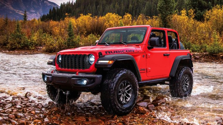 El Jeep Wrangler, más off-road que nunca Foto: Stellantis