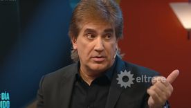 Gebel dejó correr su ingreso a la política con algunos dirigentes que lo quieren convencer. Créditos: Captura / El Trece Gebel dejó correr su ingreso a la política con algunos dirigentes que lo quieren convencer. Créditos: Captura / El Trece