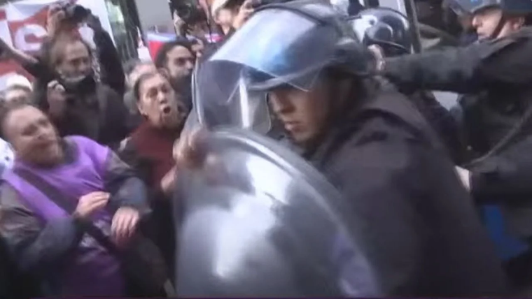 Los incidentes ocurridos en la marcha del 11 de marzo pasado siguen generando comentarios y presentaciones judiciales. Foto: Archivo MDZ