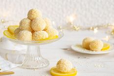 delicia gourmet: trufas de bizcocho al limon ¡en 60 minutos!