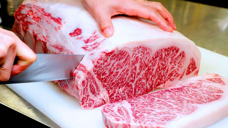 Carne de wagyu, muy cara en Japón. Foto: MStore.