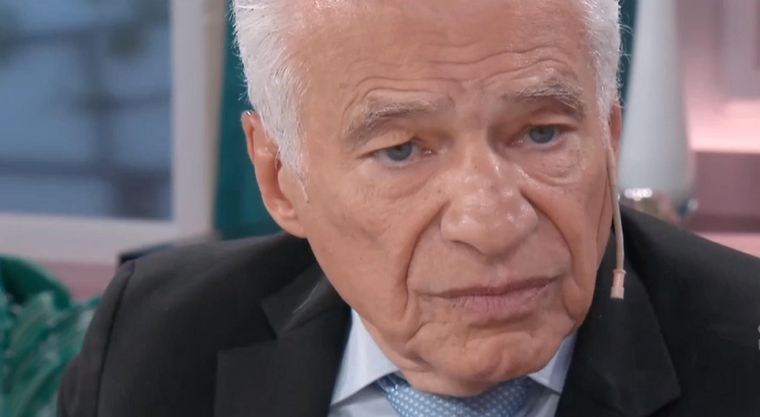 Alberto Cormillot tuvo una cirugía esta semana. Foto: Captura TV