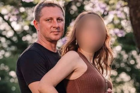 El ciudadano ruso y su pareja Foto: Gentileza