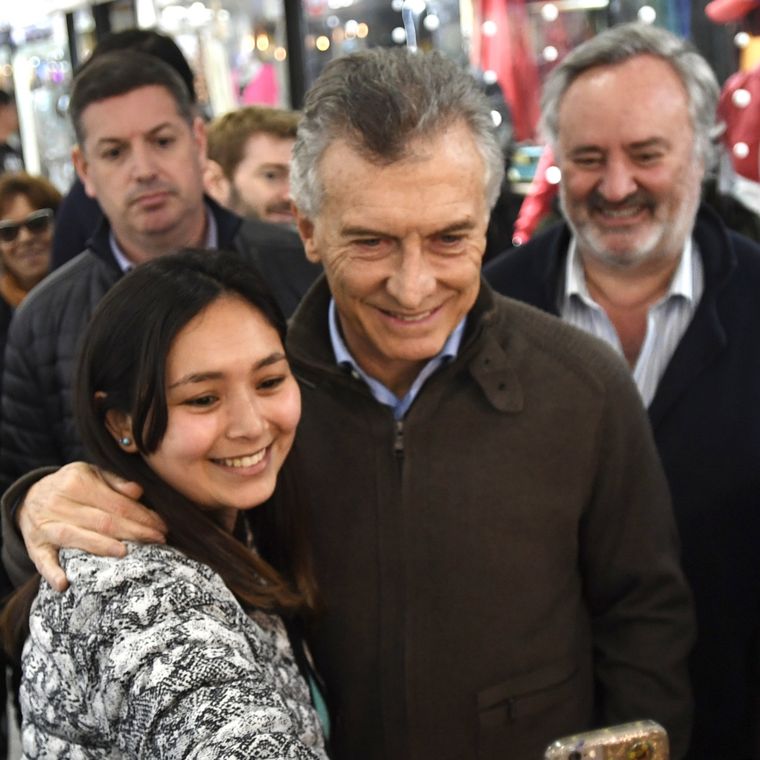 Mauricio Macri y Joaquín de la Torre se mostraron juntos el sábado en San Miguel.