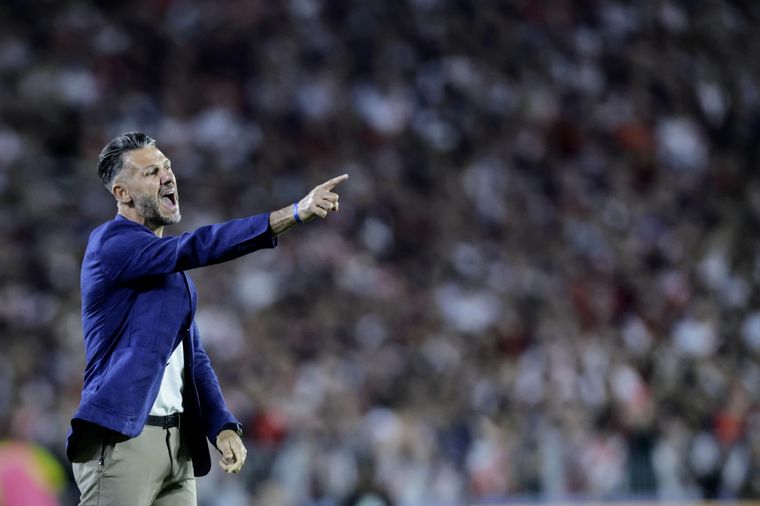 Demichelis, del nerviosismo a la alegría. Foto: FotoBaires