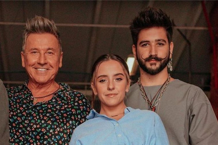 Ricardo Montaner junto a su hija y su yerno Foto: El espectador