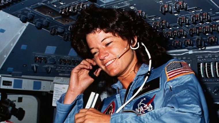 Sally Ride fue la primera mujer estadounidense en viajar al espacio. Foto: GETTY IMAGES