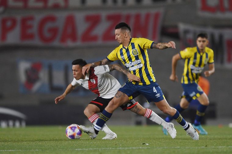 Central le gana a River en la despedida de Gallardo. Foto: Télam