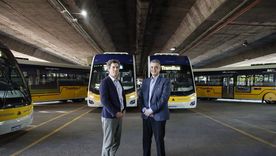 Jorge Macri estuvo presente en la presentación del Trambus. Jorge Macri estuvo presente en la presentación del Trambus.