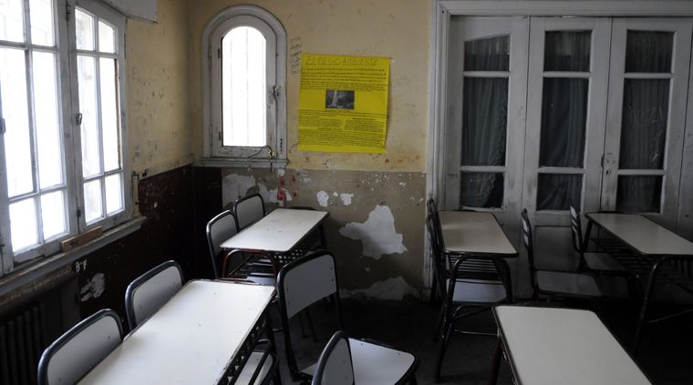 Escuela A veces, suenan tiros en mitad de los exámenes. Pero la escuela sigue. Foto: Alf Ponce - MDZ. Foto: ALF PONCE / MDZ