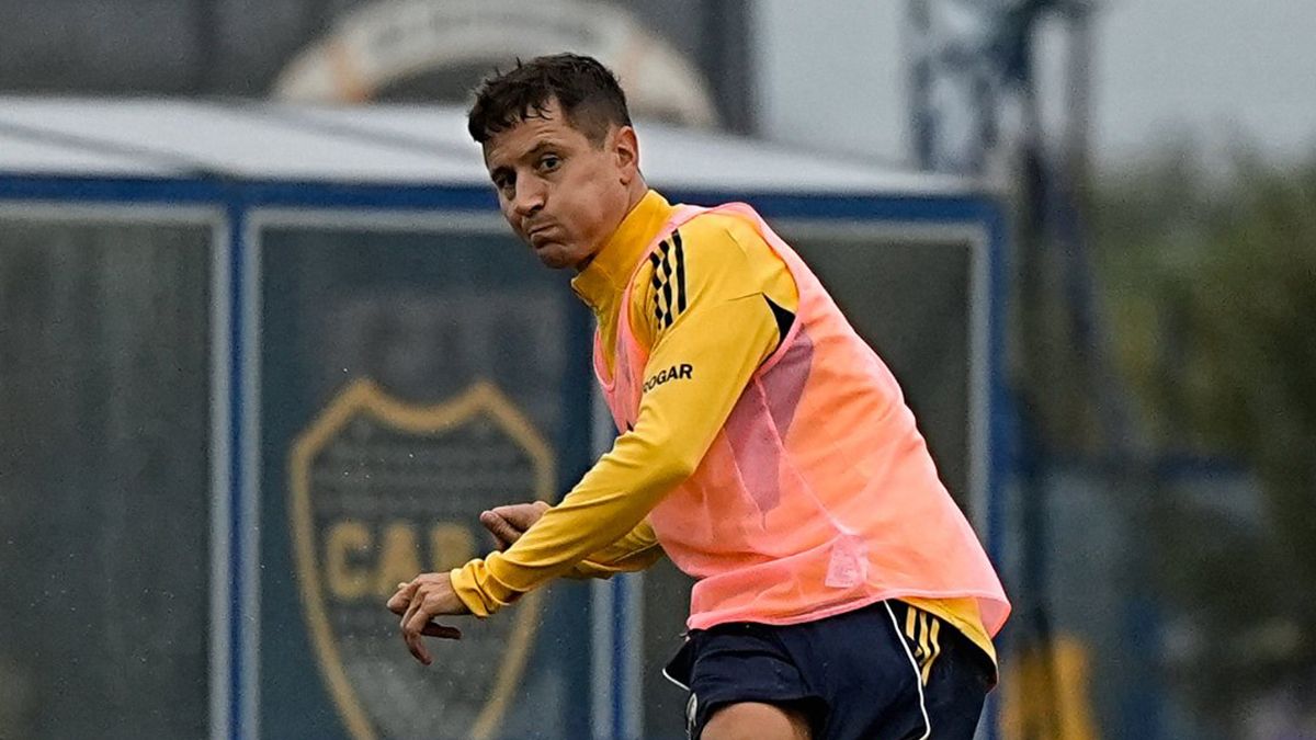 Sufre Boca: Ander Herrera se lesionó en la entrada en calor y encendió todas las alarmas