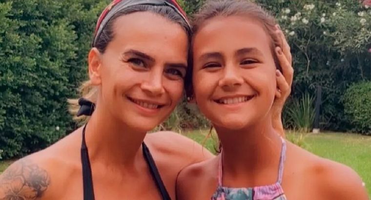 Amalia Granata y su hija Uma