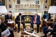 La cumbre entre Gustavo Petro y Donald Trump en la Casa Blanca.