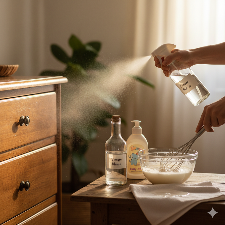 Una limpieza infalible. Fuente: IA Gemini.