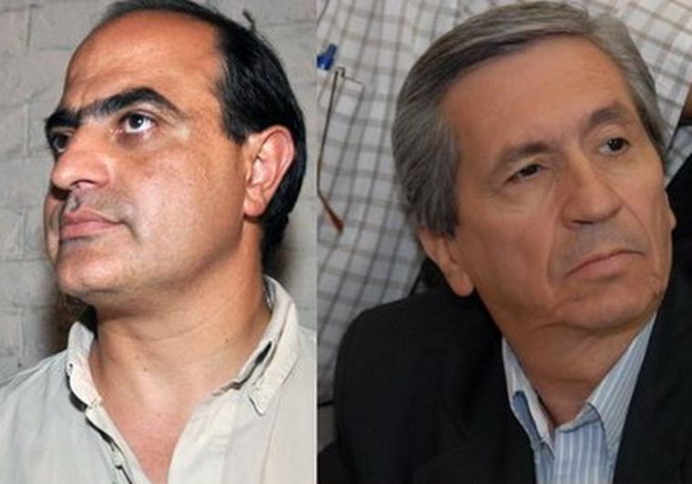 El ministro Adaro y su impulsor, el diputado Pereyra. Foto: Mdz