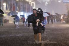 El Servicio Meteorológico Nacional de Estados Unidos afirmó que registró 3,15 pulgadas (8 cm) de lluvia en el Central Park de Nueva York en solo una hora. Foto: EPA