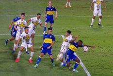 La jugada de la polémica. Foto: Captura La jugada de la polémica. Foto: Captura