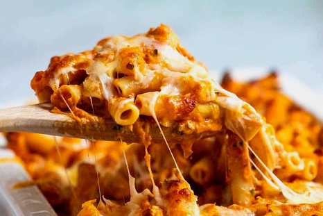 Mira cómo luce esta deliciosa pasta ¡se nos hace agua la boca!