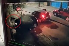 La violenta secuencia fue viralizada en redes sociales La violenta secuencia fue viralizada en redes sociales