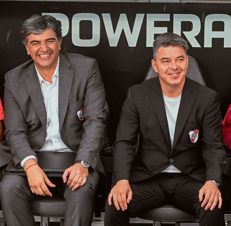 El DT ultima detalles para el último encuentro en el Monumental. Foto: River Plate