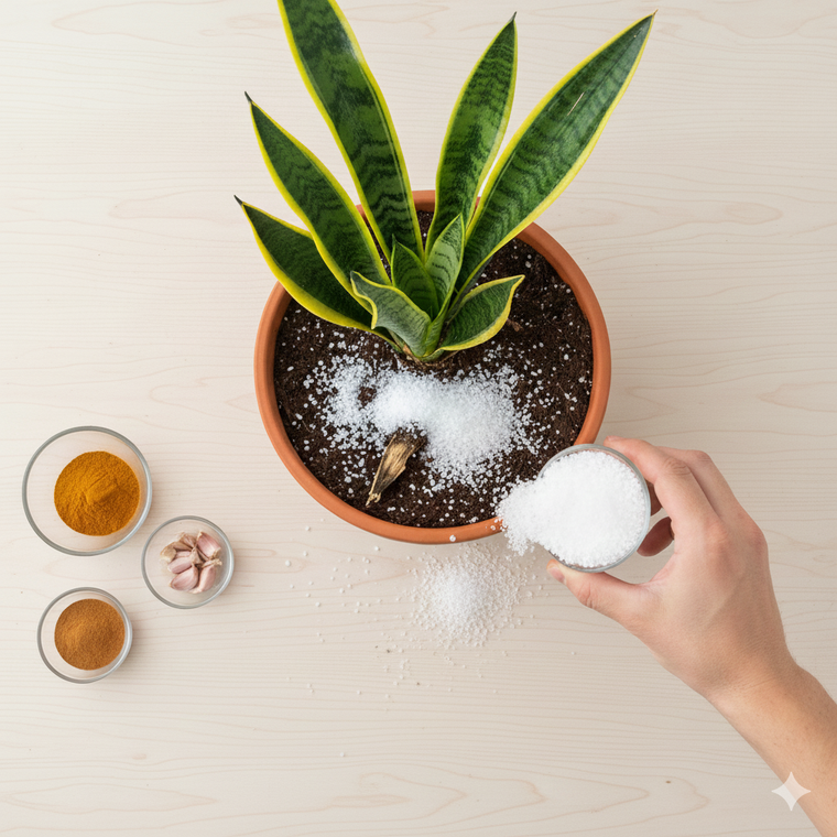 Un error perjudicial para la planta. Fuente: IA Gemini.