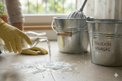 Un ingrediente ideal para la limpieza. Fuente: IA Gemini. Un ingrediente ideal para la limpieza. Fuente: IA Gemini.