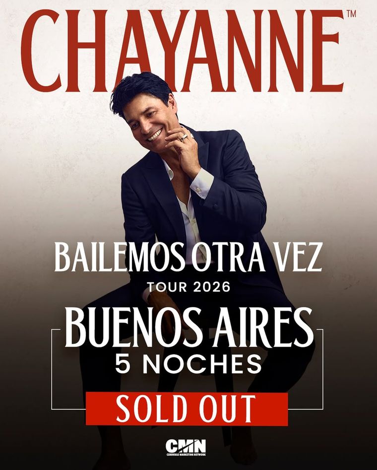Chayanne agotó cinco shows en Buenos Aires. Chayanne agotó cinco shows en Buenos Aires.