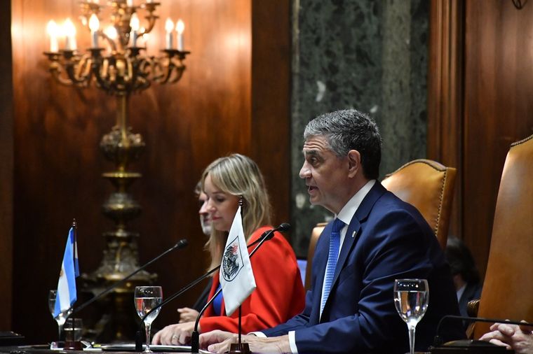 Jorge Macrri encabezó la apertura del XXVIII período de sesiones ordinarias Foto: Prensa Gobierno de la Ciudad