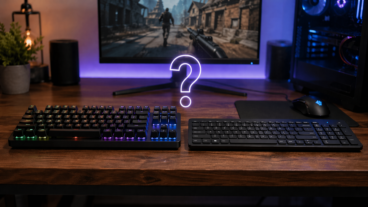 Teclado mecánico o de membrana: ¿cuál conviene más para un PC gamer?